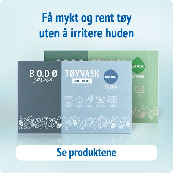Få mykt og rent tøy uten å irritere huden