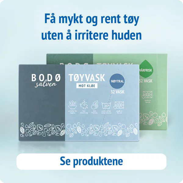 Få mykt og rent tøy uten å irritere huden