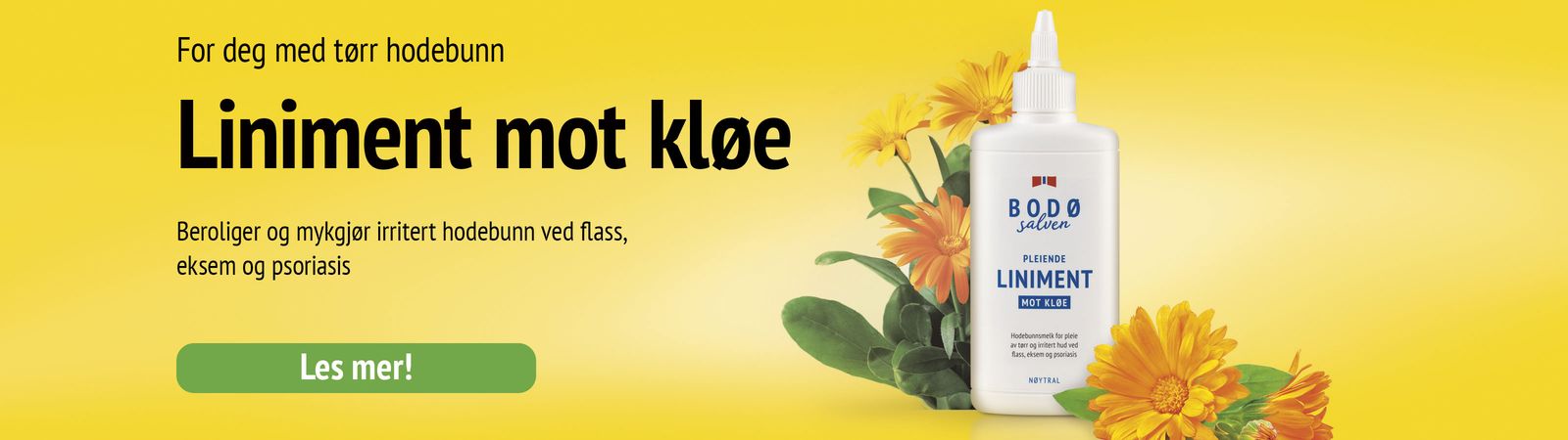 Bodøsalven Liniment hodebunnsmelk
